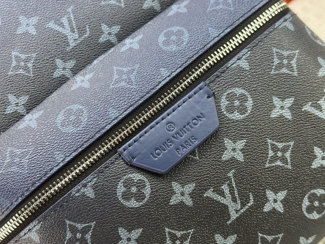 Designer Monogram  Discovery Backpack Navy Blue - Bag - Gorchic - $158.99