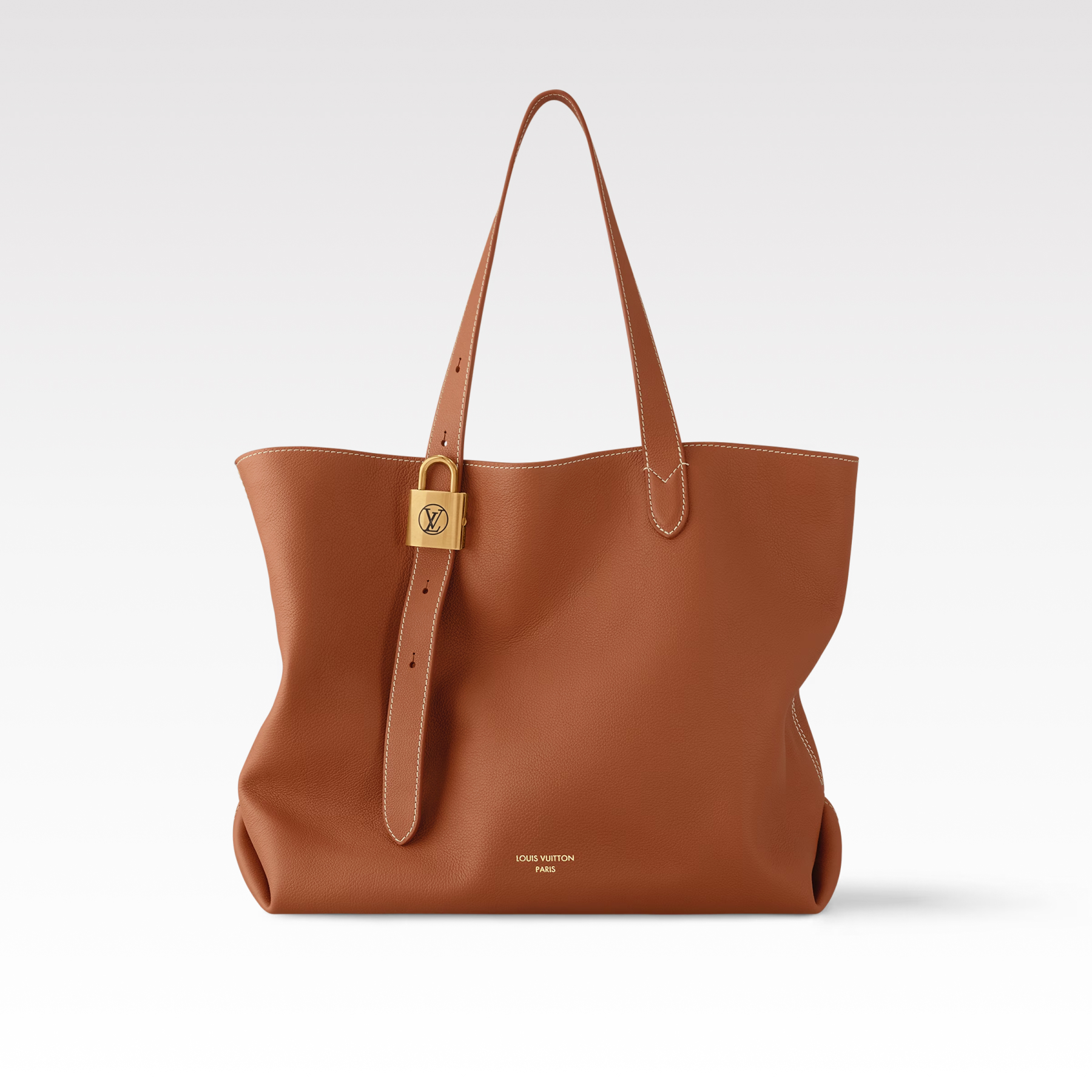 Designer Monogram Low Key Cabas MM Brown - Bag - Gorchic - $134.99