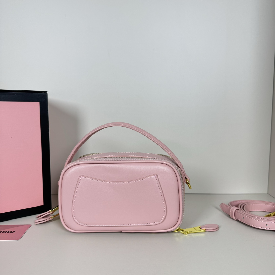 MU Leather Shoulder Bag - Gorchic - $109.99