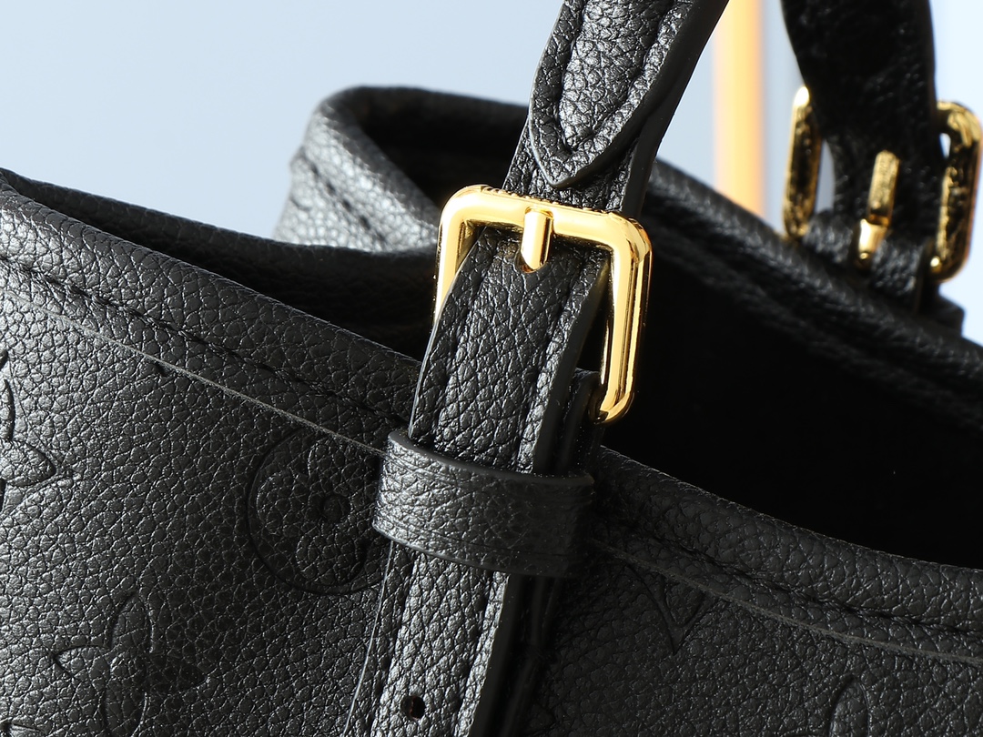 Designer Monogram Babylone Tote PM - Black Bag - Gorchic - $139.99