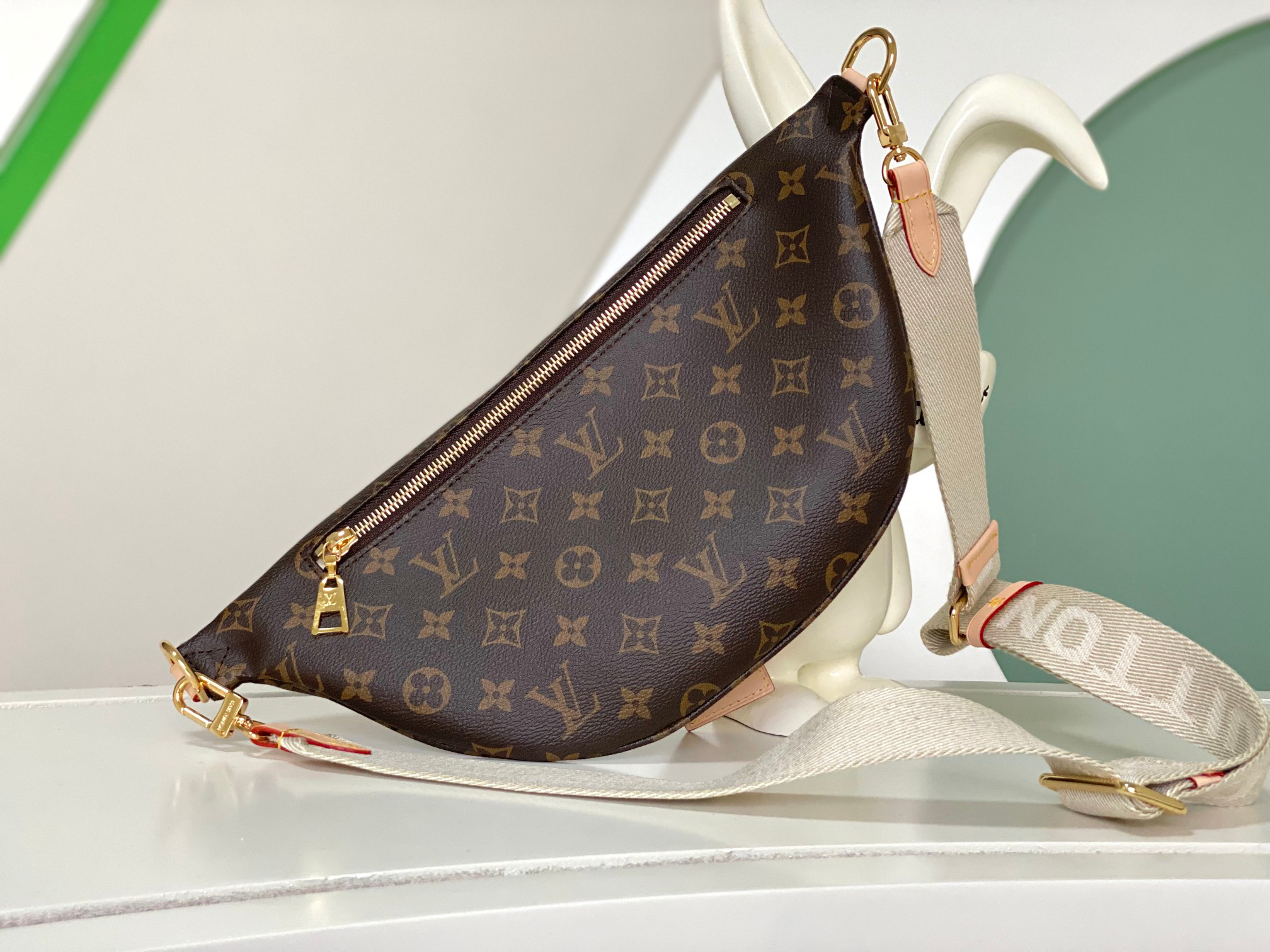 Designer Monogram Monogram High Rise Bumbag - Gorchic - $113.99