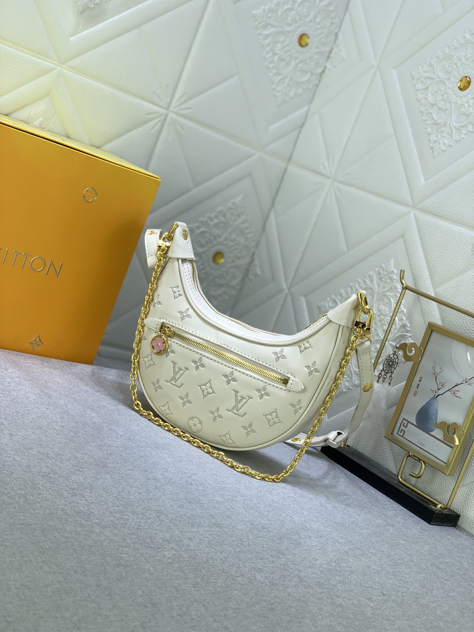 Designer Monogram  Bag Loop Hobo - Bag - Gorchic - $122.99