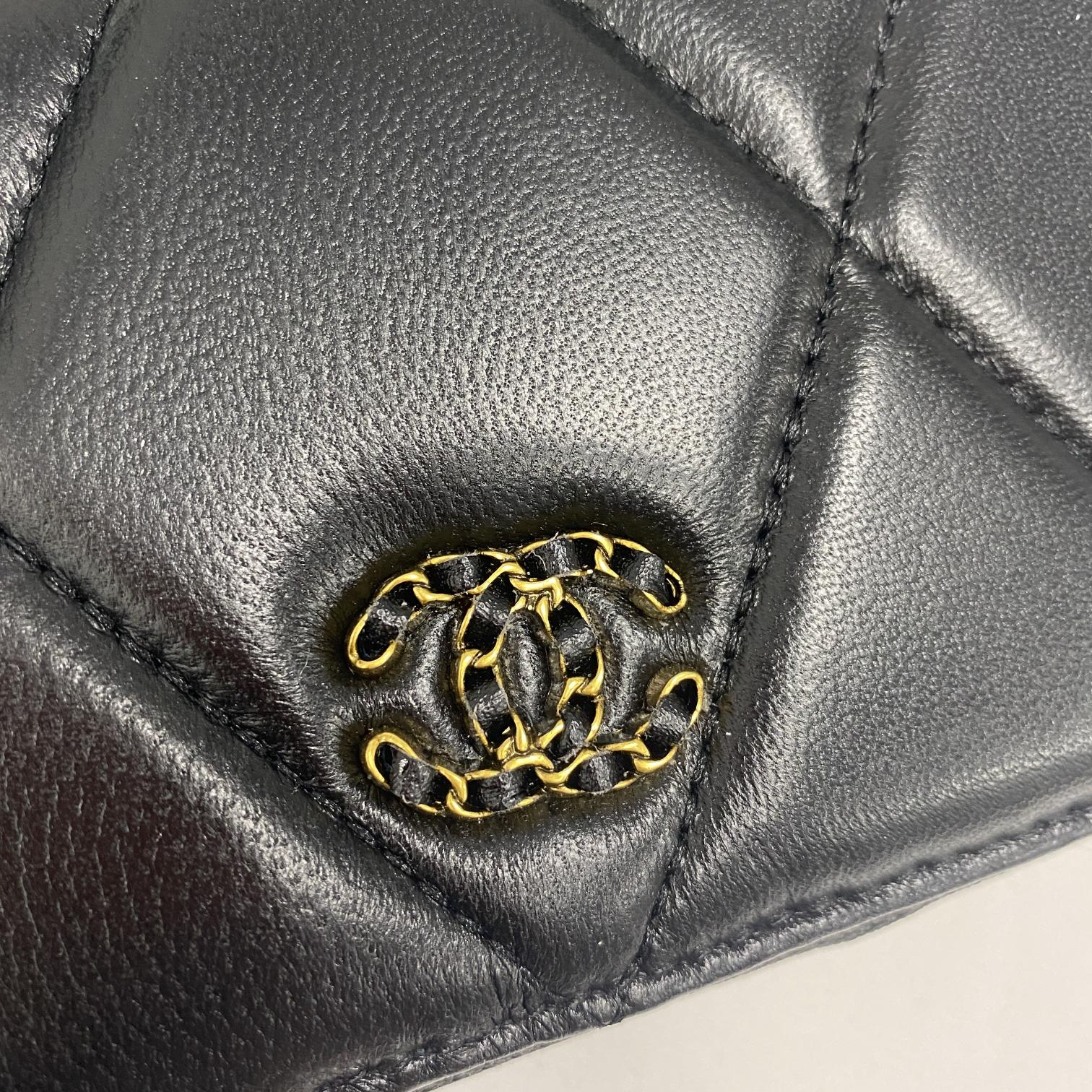 CC Inspired Boy Zip Around Wallet Quilted Caviar Long-Plain Gold Wallet - Gorchic - $52.99