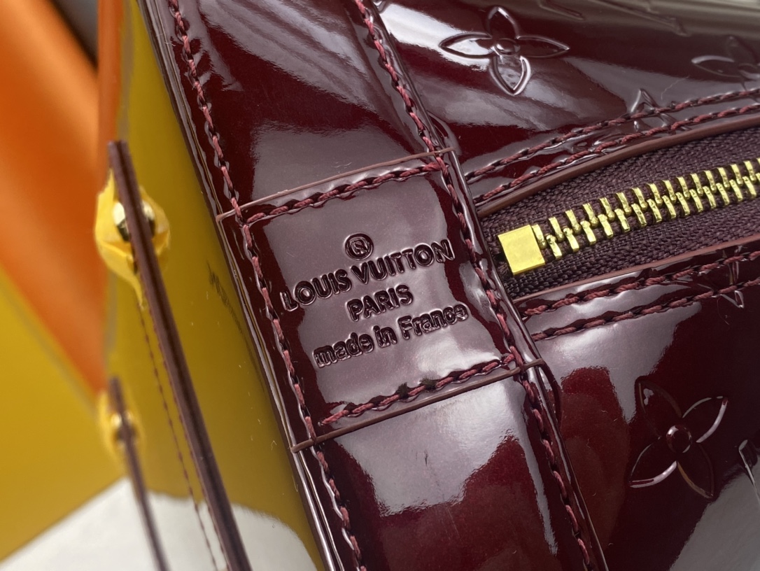 Designer Monogram Vernis Alma PM Bag - Gorchic - $132.99