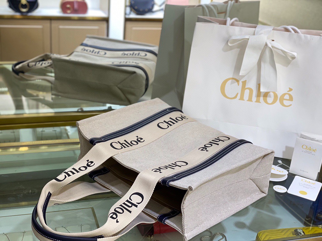 chleo Woody tote bag Medium Size - Bag - Gorchic - $125.99