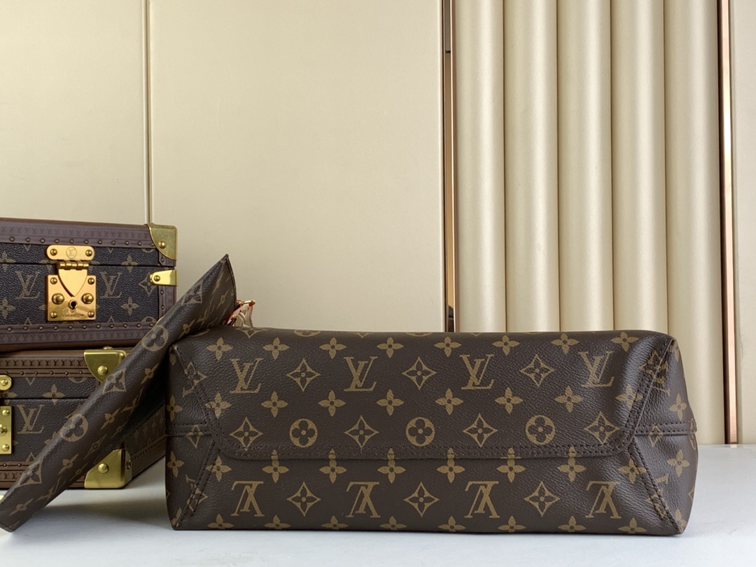 Designer Monogram ATLANTIS Large Basket Handbag - Bag - Gorchic - $121.99