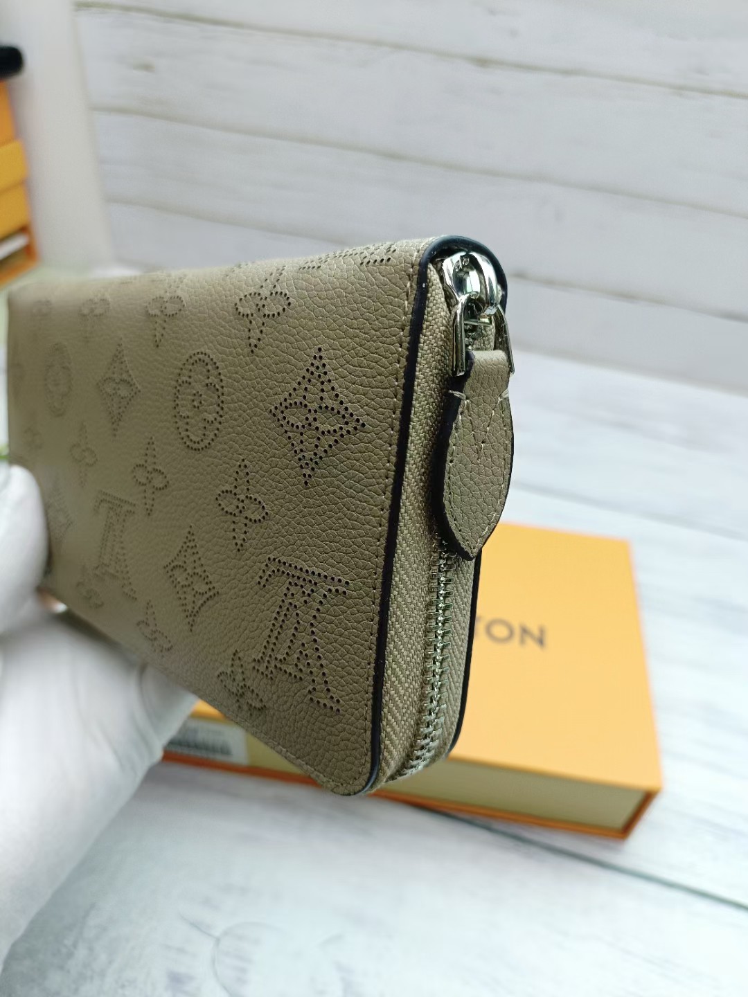 Designer Monogram  Long Zippy Wallet - Gorchic - $58.99