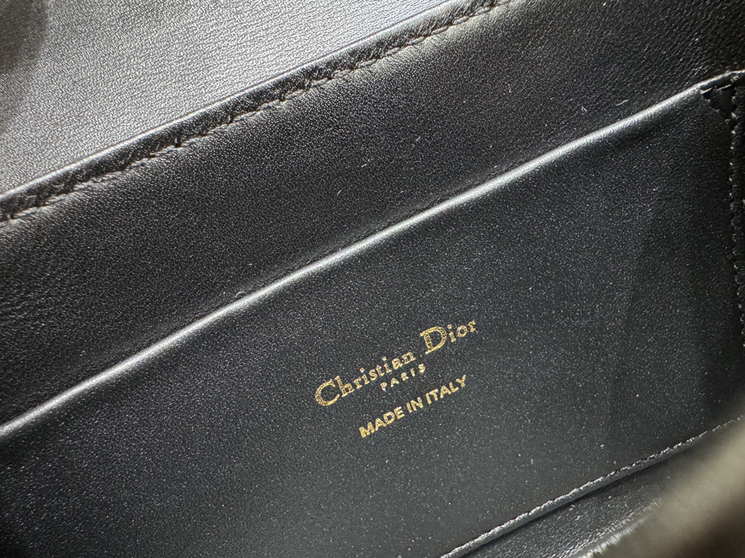 D Inspired Medium 30 Montaigne Avenue Top Handle Bag-Black - Bag - Gorchic - $146.99