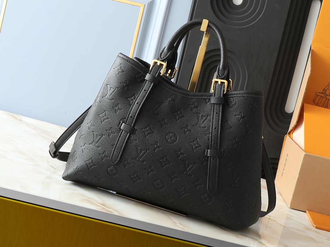 Designer Monogram Babylone Tote GM - Black Bag - Gorchic - $144.99