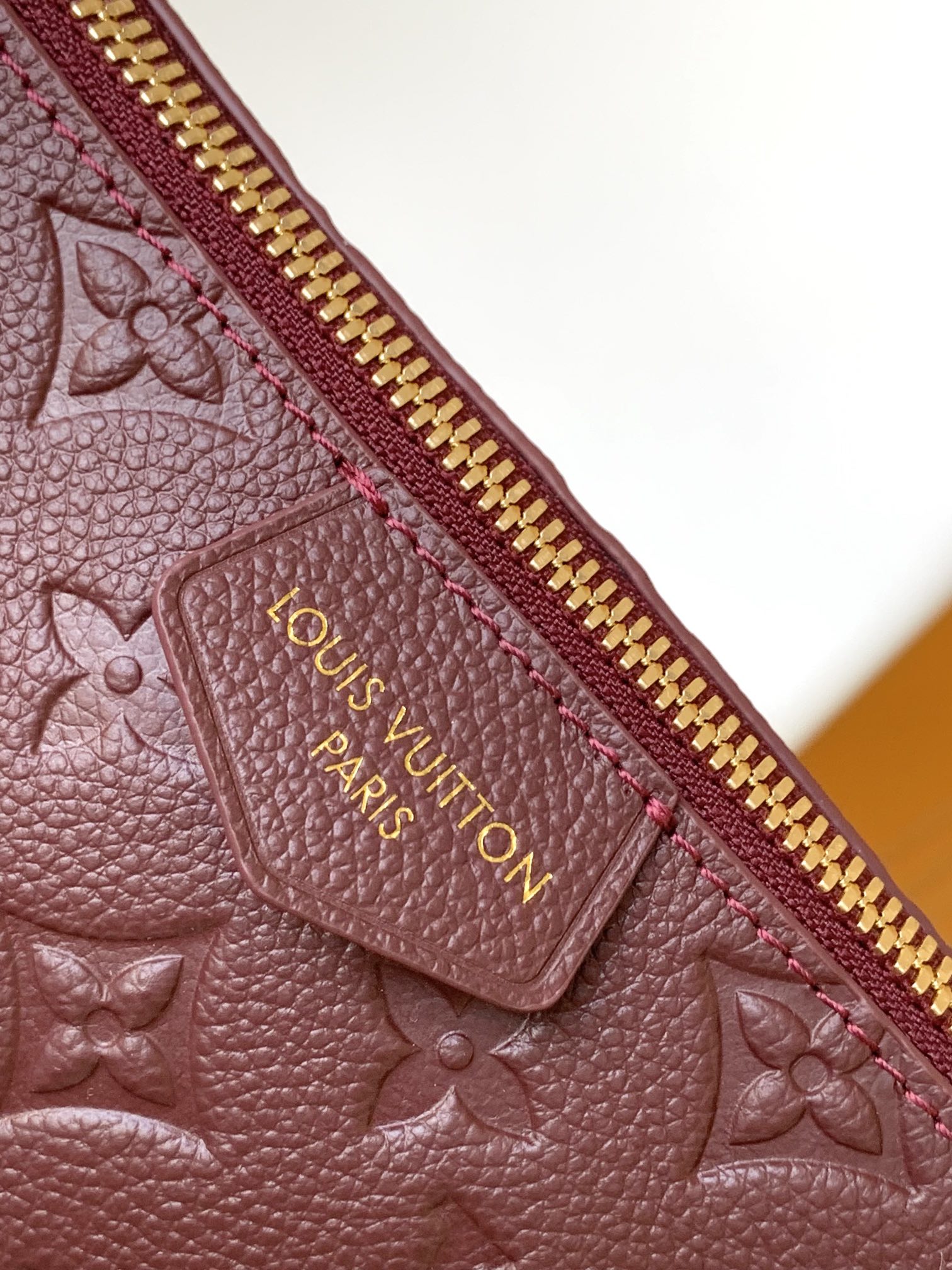 Designer Monogram Empreinte Monogram Sac Sport NM Wine Bag - Gorchic - $128.99