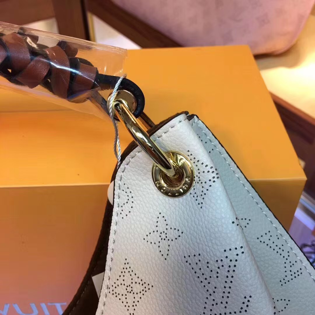 Designer Monogram Mahina Carmel Hobo - Gorchic - $135.99