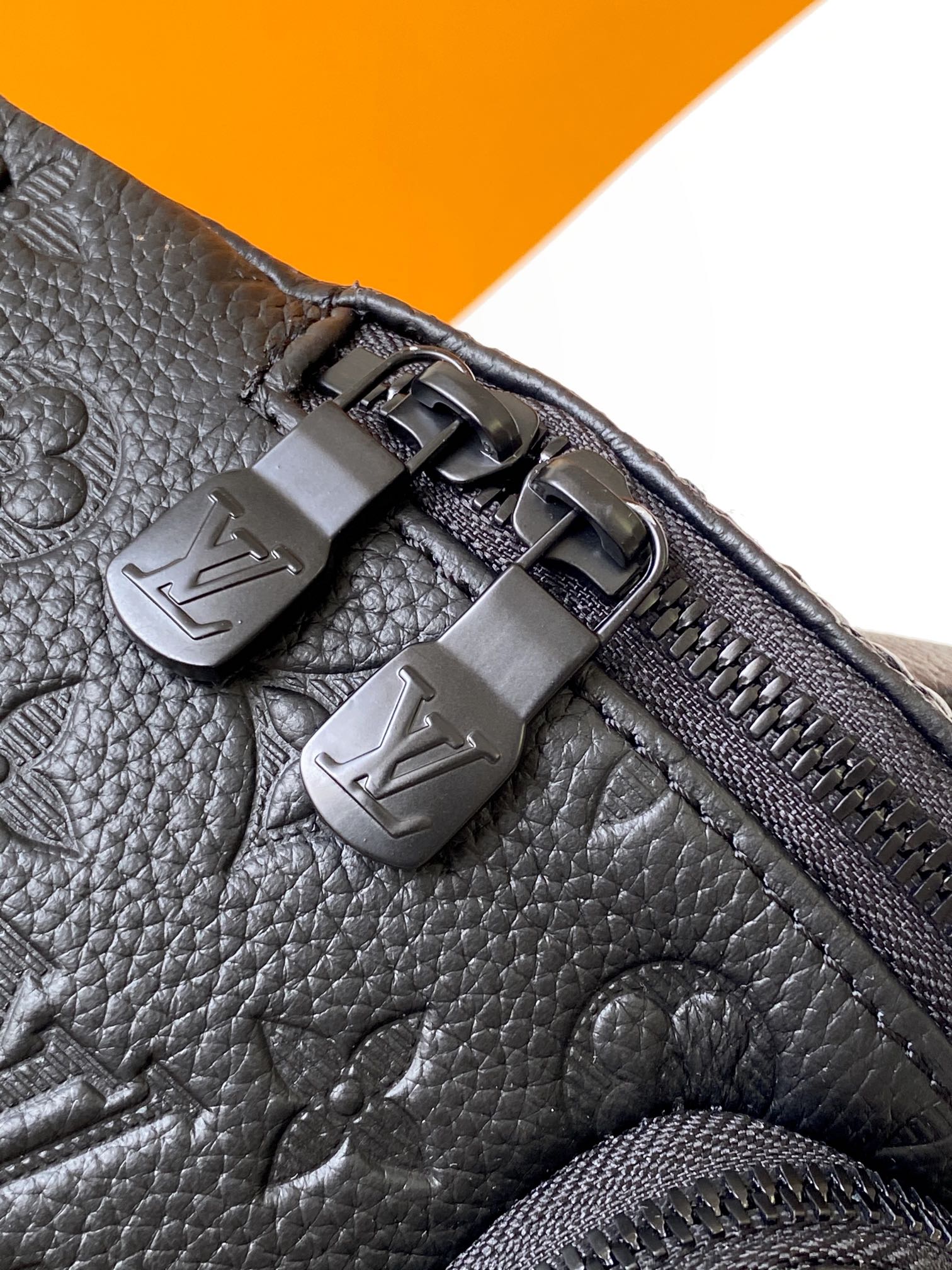 Designer Monogram  Calfskin Monogram Shadow Discovery Bumbag Black - Bag - Gorchic - $119.99