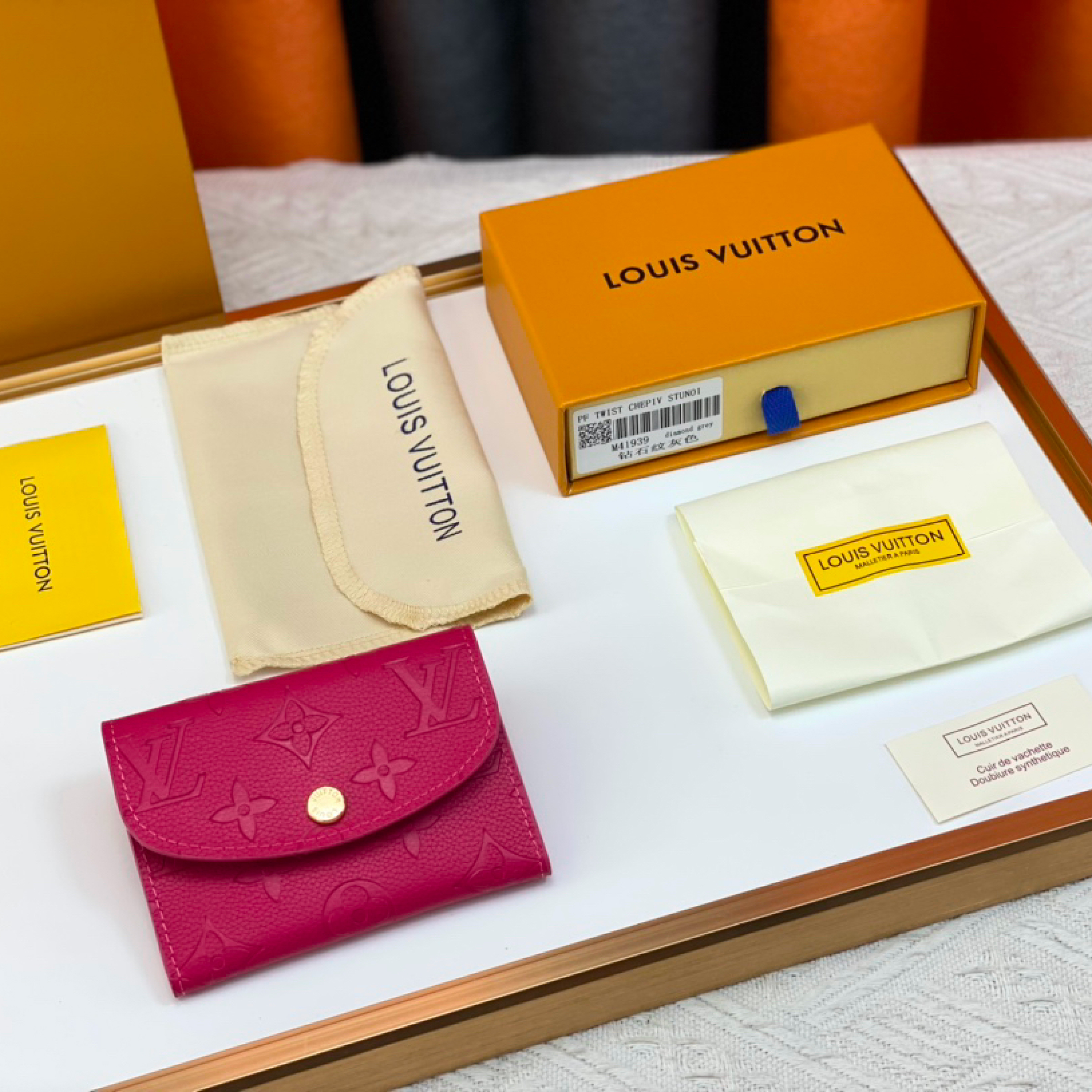 Designer Monogram Wallet Rosalie Coin Purse - Bag - Gorchic - $61.99