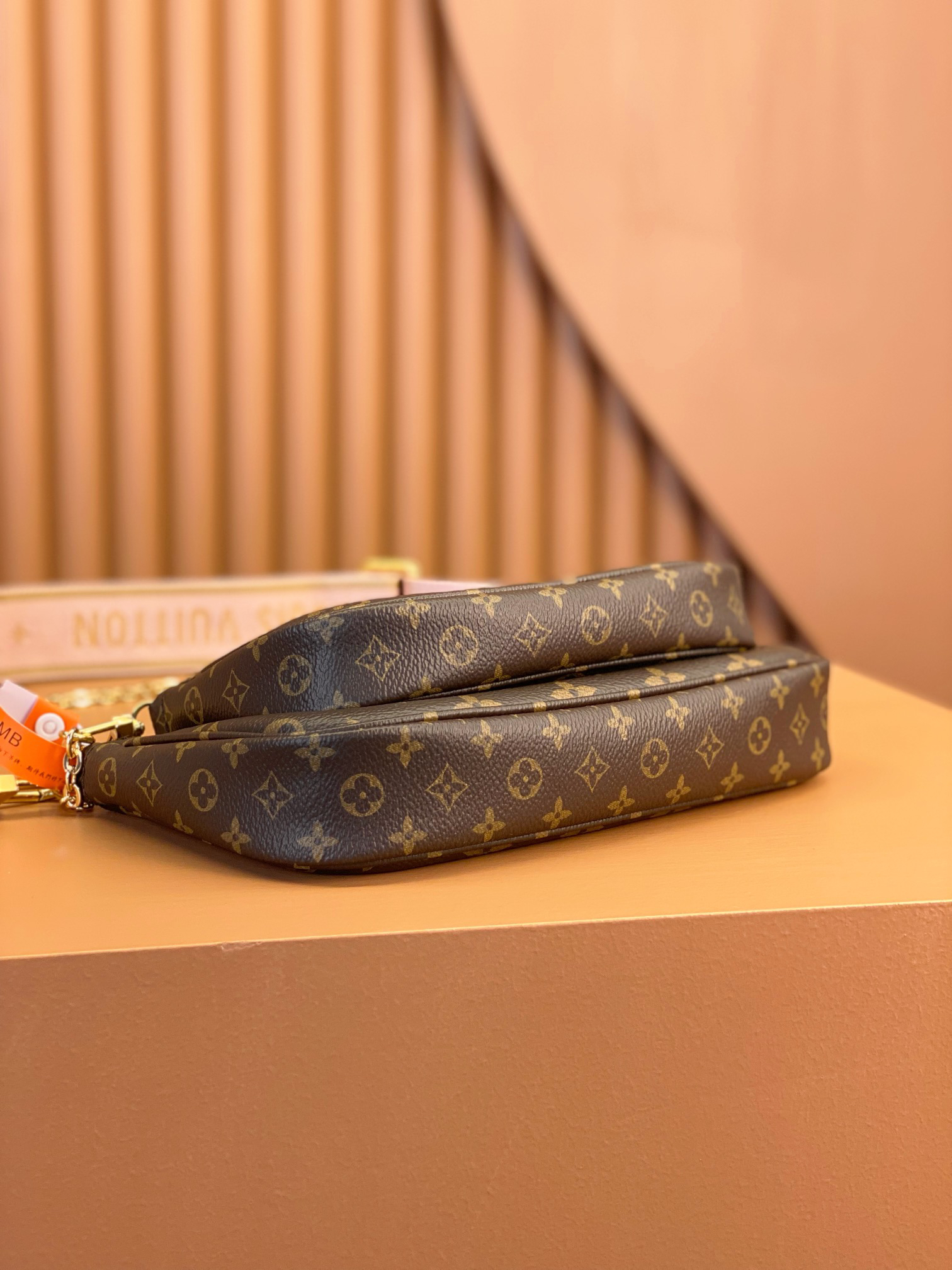 [TOP] Designer Bag Multi Pochette Accessoires Pink Strap Bag - Gorchic - $187.99