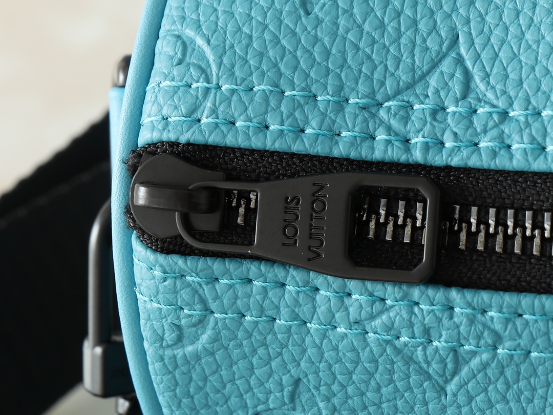 Designer Monogram Keepall 25 Blue Pillow Bag - Gorchic - $135.99