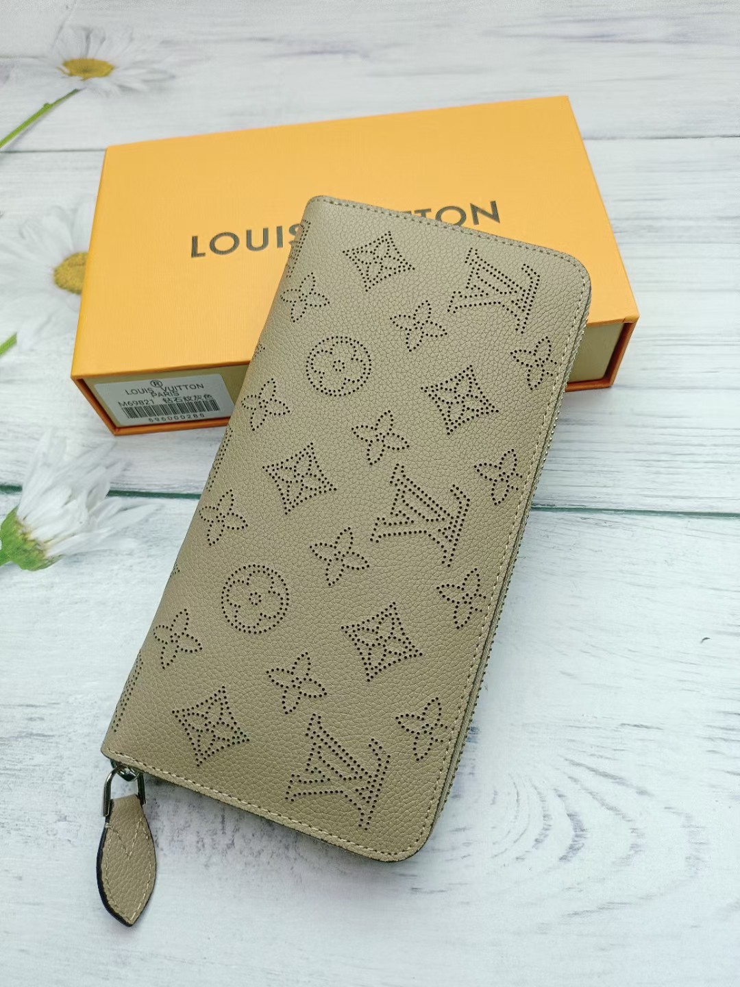 Designer Monogram  Long Zippy Wallet - Gorchic - $58.99