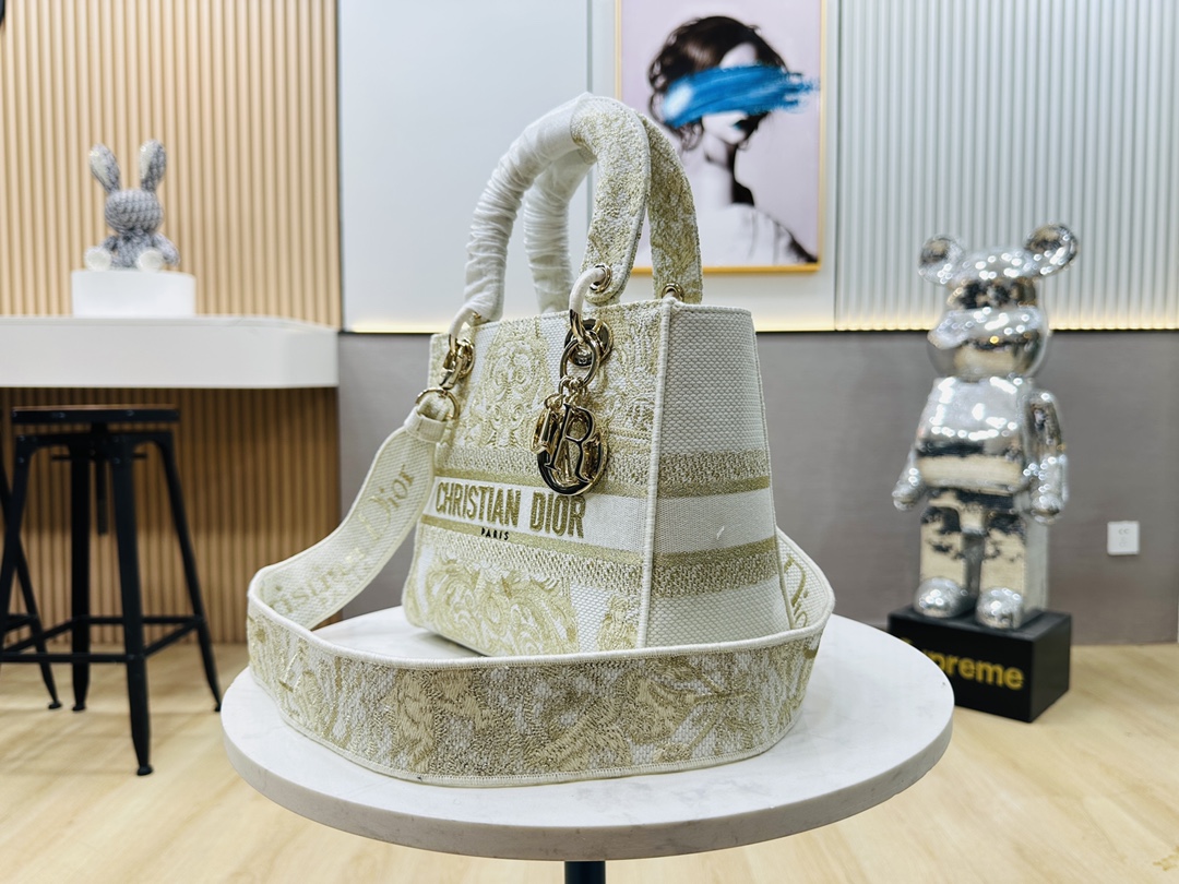 [TOP] D Inspired Medium Lady D Inspired Bag - Gorchic - $213.99