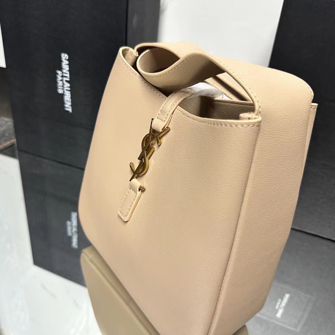 Lady Designer Supple Small leather shoulder bag-Beige - Bag - Gorchic - $146.99