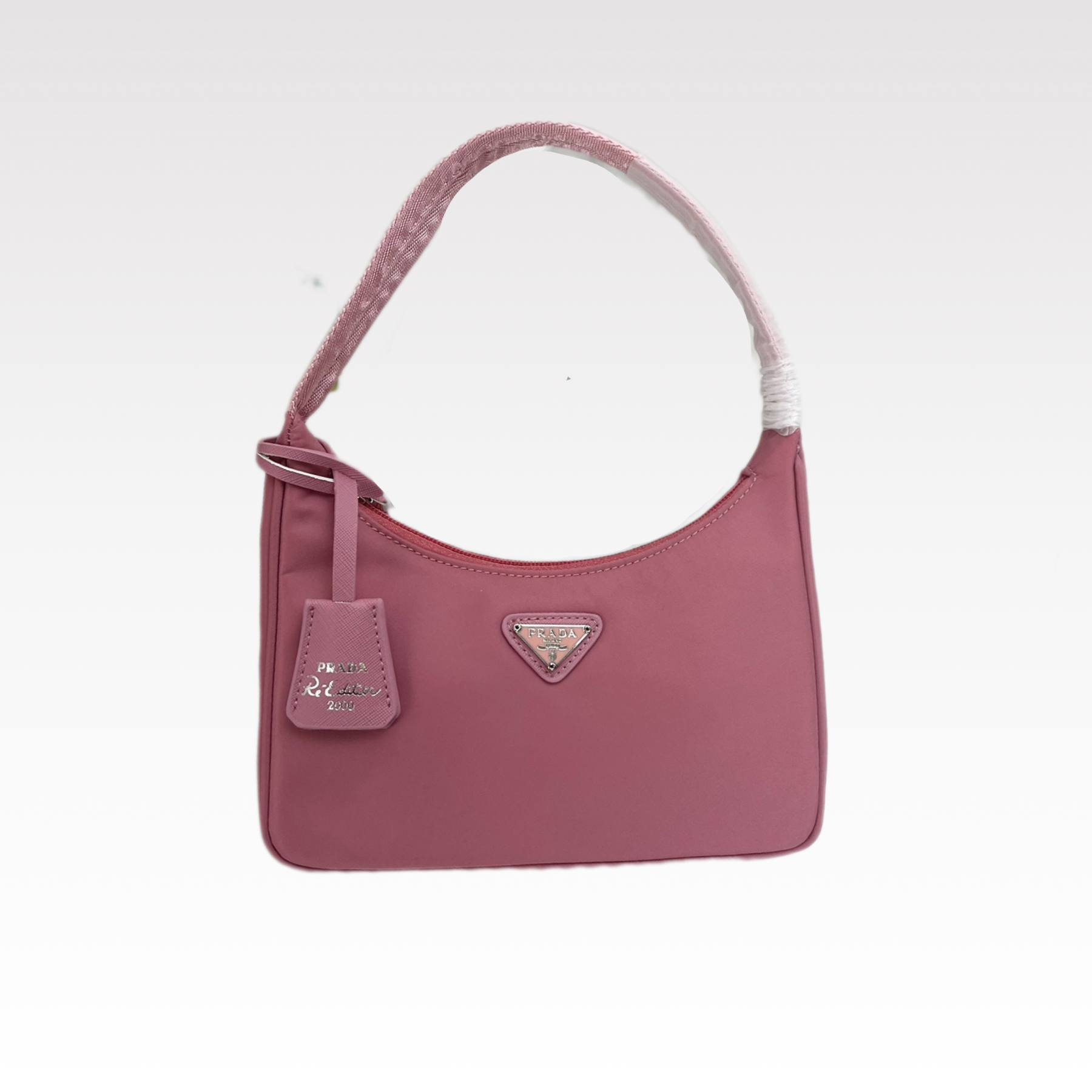 Saffiano texture Hobo Medieval Moon Bag - Red Bag - Gorchic - $93.99