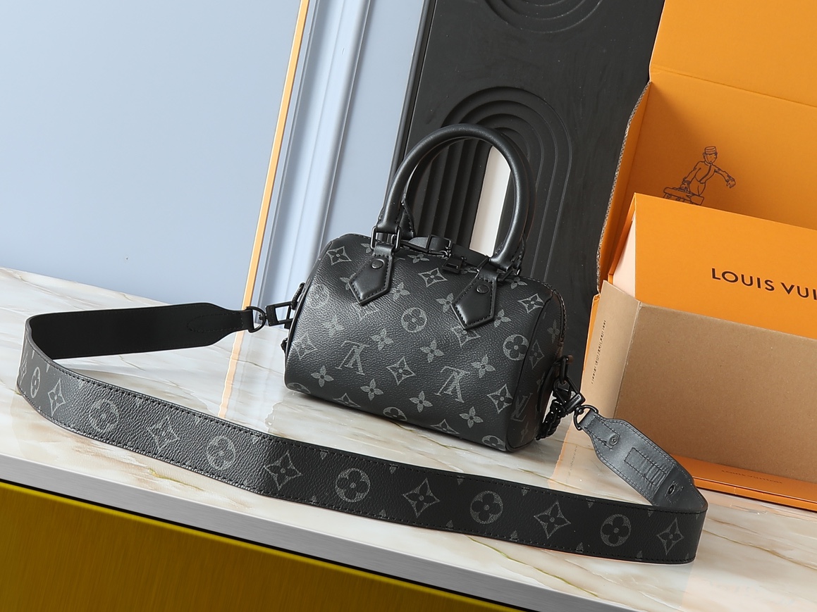 Designer Monogram Speedy 18 Black Style - Bag - Gorchic - $131.99