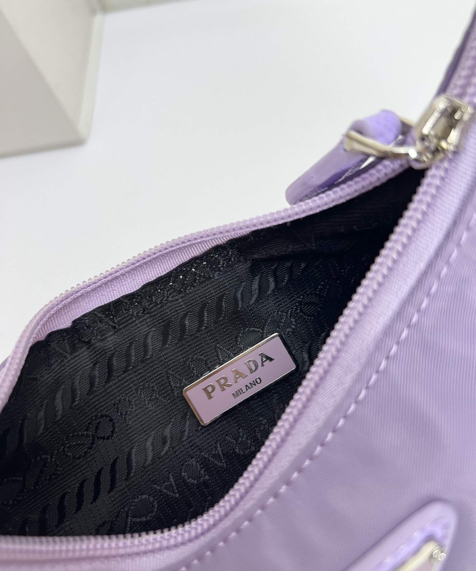 Saffiano texture Hobo Medieval Moon Bag - Purple Bag - Gorchic - $93.99