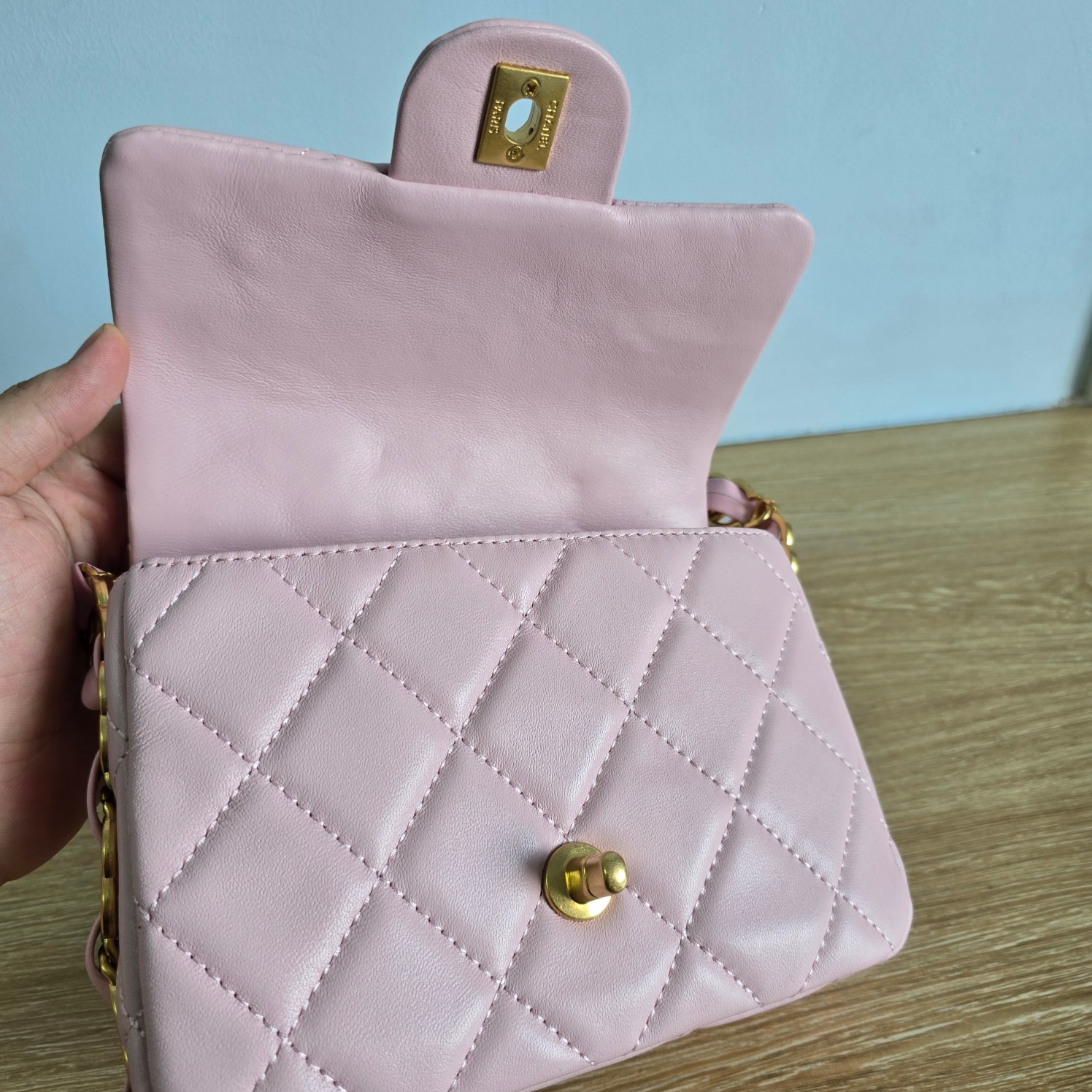 CC Inspired New 24K Small Underarm Bag - Pink Bag - Gorchic - $136.99