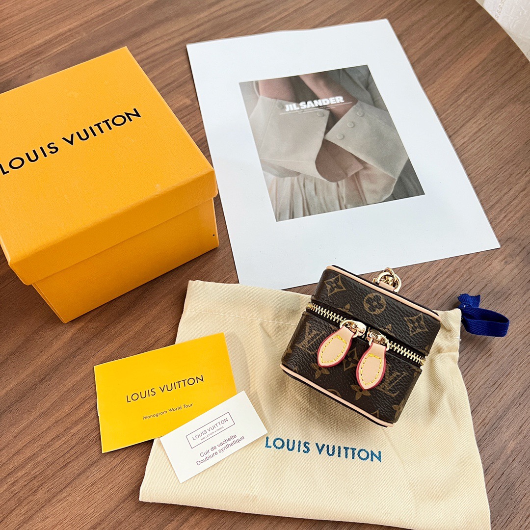 Designer Monogram Micro Vanity Bag Earphone Case Multiple Color - Bag - Gorchic - $91.99