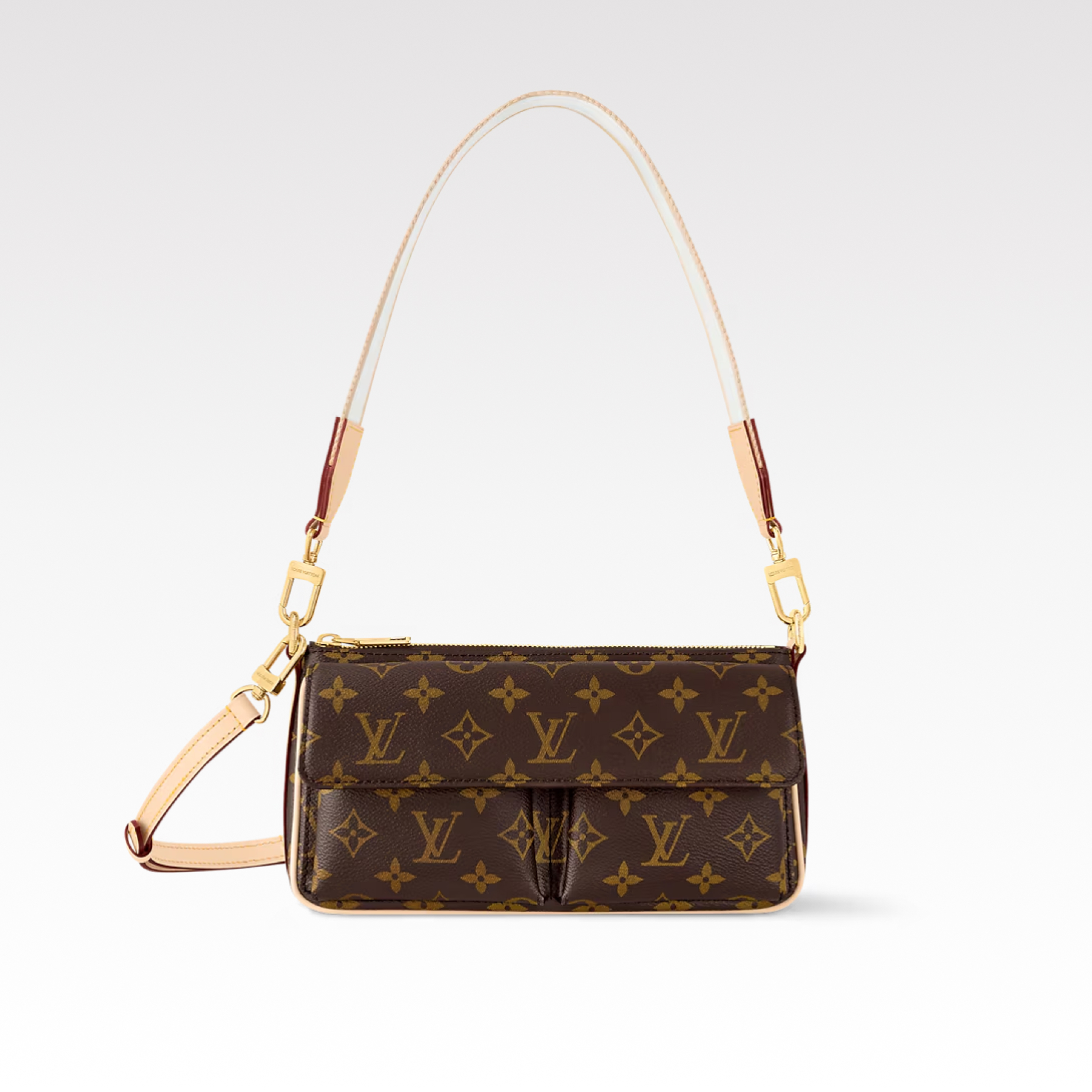 Designer Monogram Vivacité handbag Monogram Bag - Gorchic - $113.99