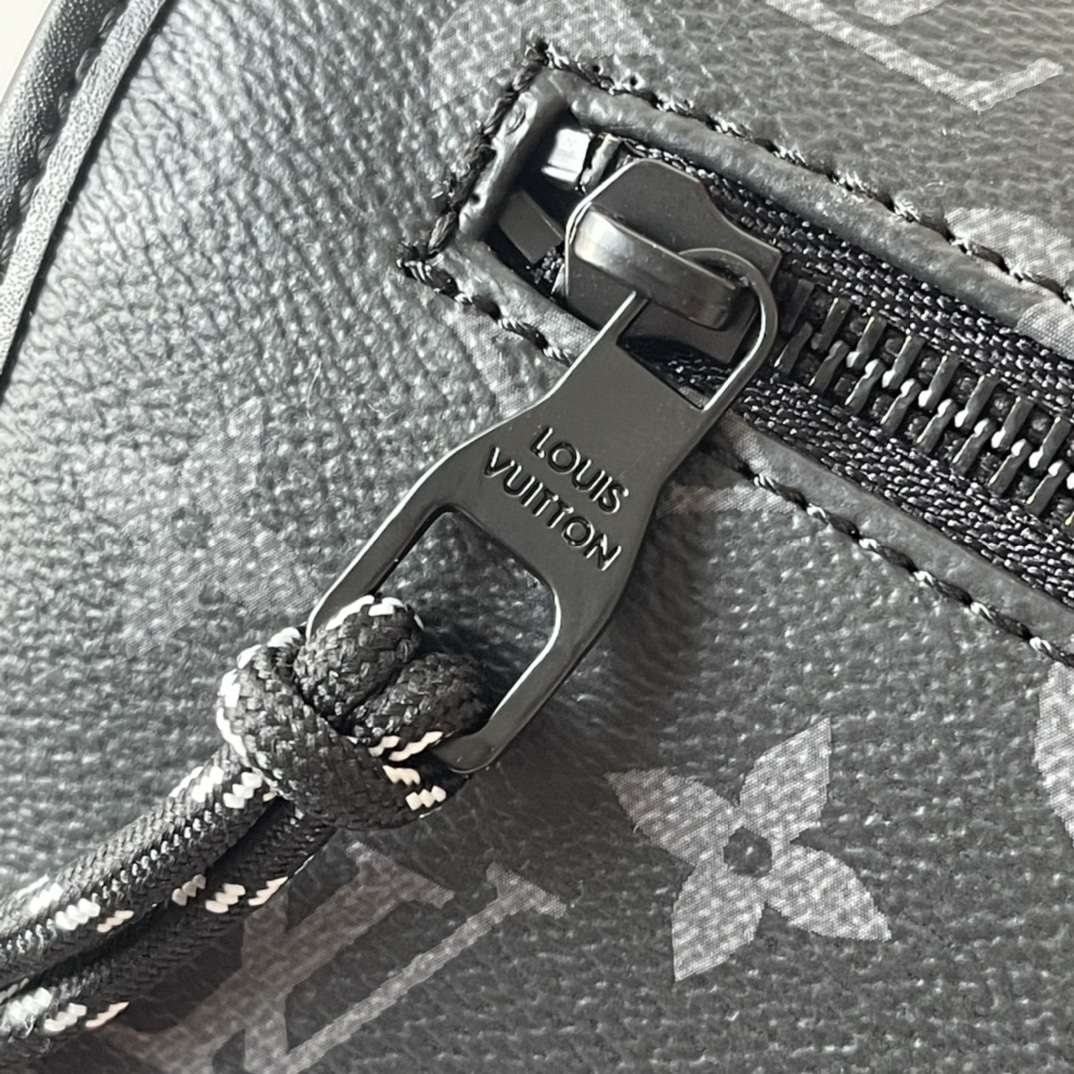 Designer Monogram Pulse Black Flower Messenger Bag - Gorchic - $135.99