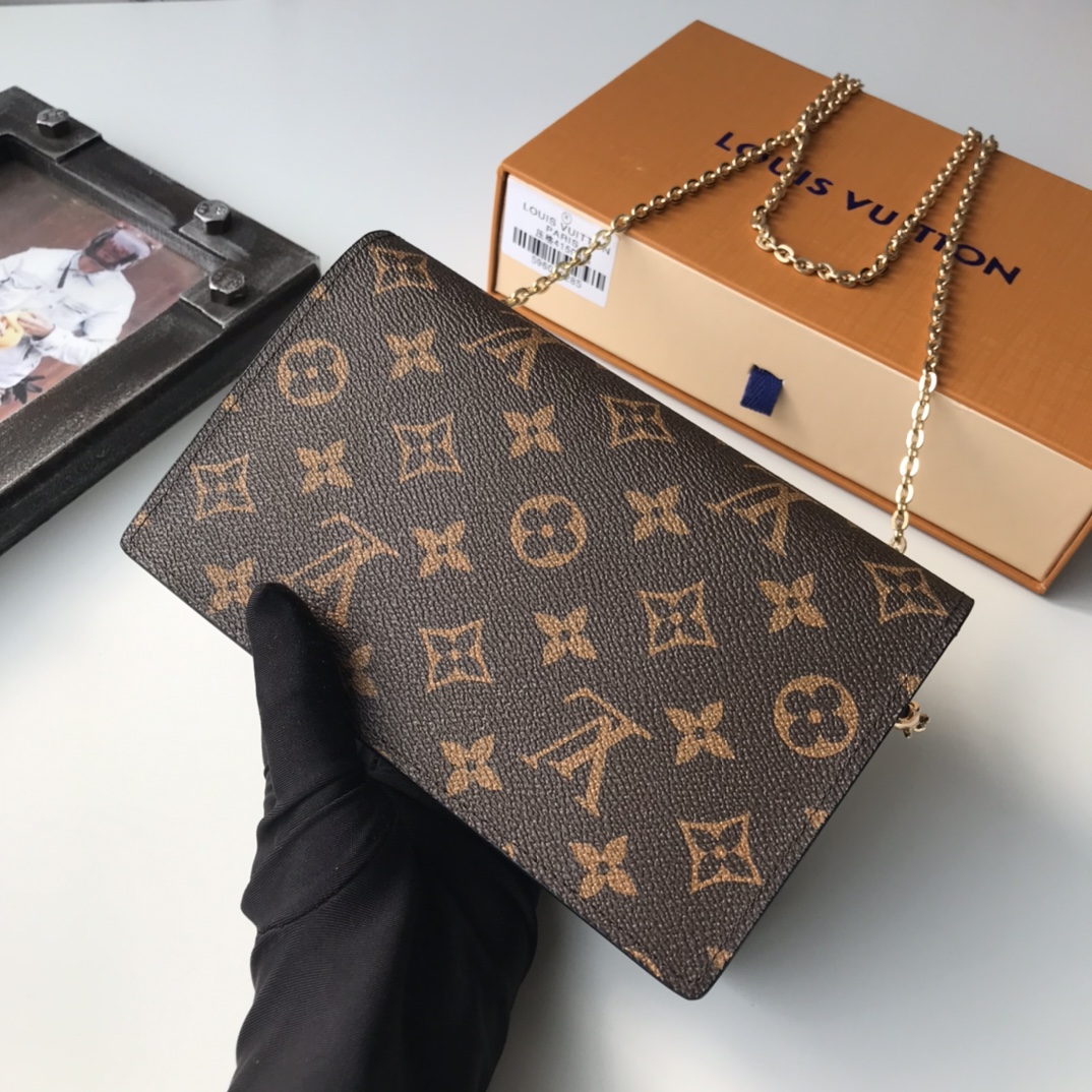 Designer Monogram  Wallet Brown Monogram Canvas Elysee - Bag - Gorchic - $101.99