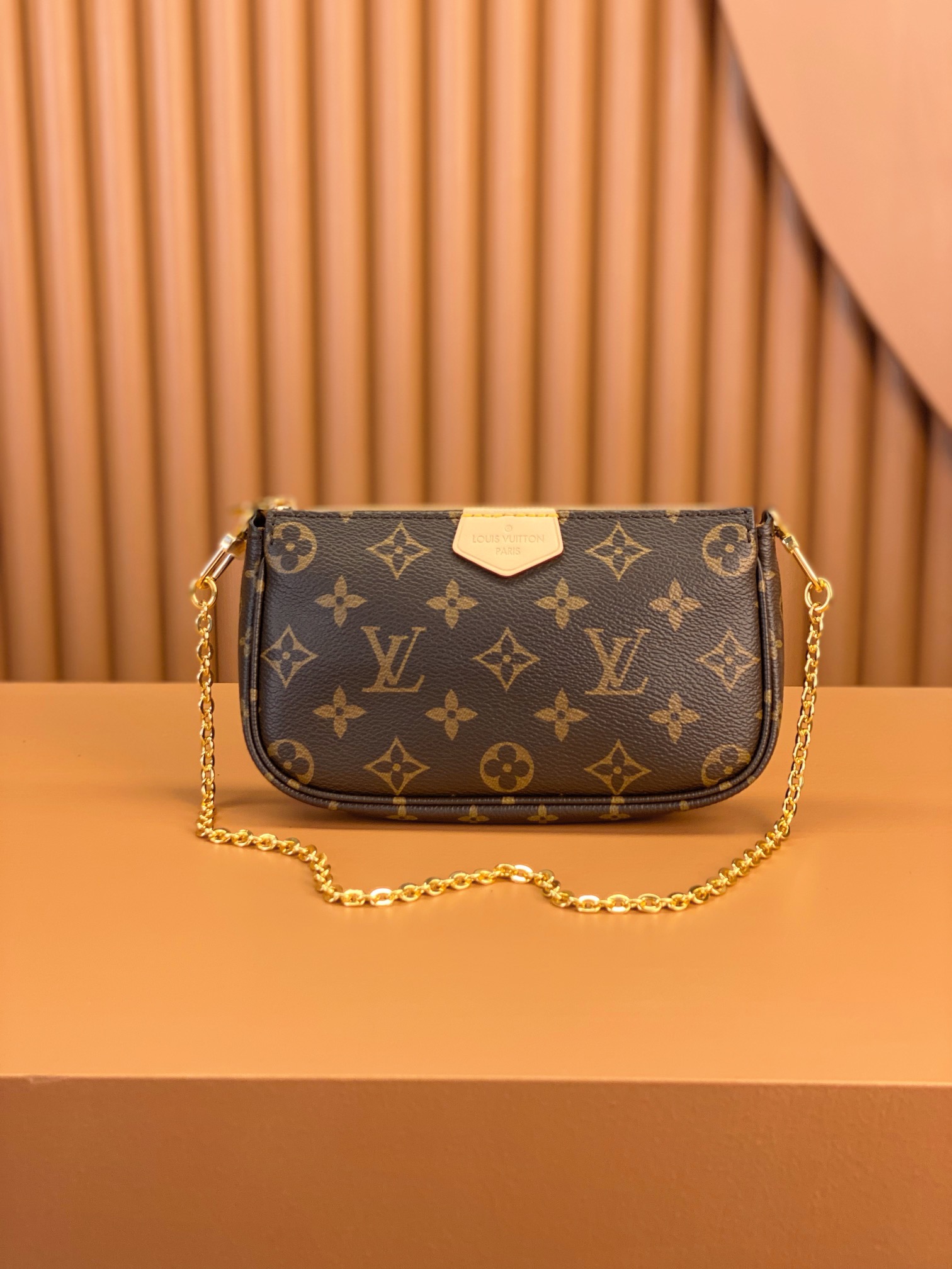 [TOP] Designer Bag Multi Pochette Accessoires Khaki Strap Bag - Gorchic - $187.99