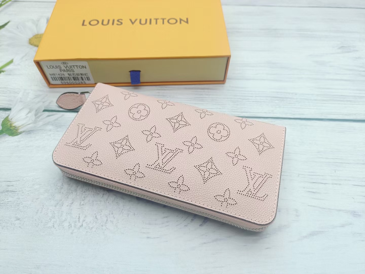 Designer Monogram  Long Zippy Wallet - Gorchic - $58.99