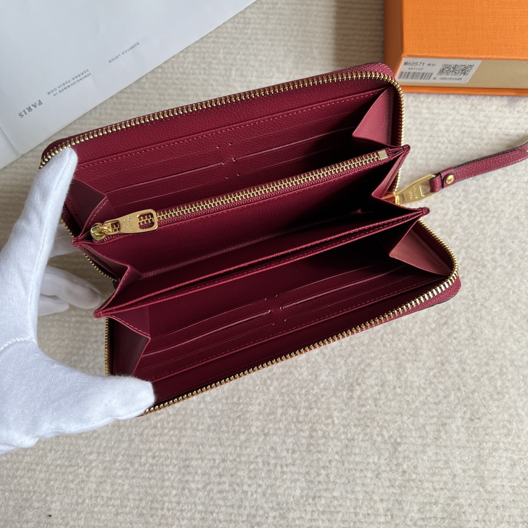 Designer Monogram Wallet Authentic Monogram Vernis Long Trifold Wallet - Bag - Gorchic - $60.99