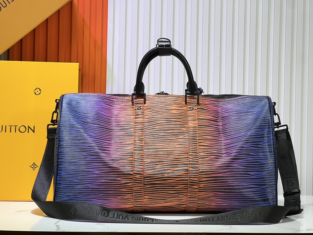 Designer Monogram Keepall Bandoulière 50 Gradient Electric Sun - Bag - Gorchic - $165.99