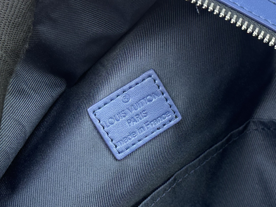 Designer Monogram  Discovery Backpack Navy Blue - Bag - Gorchic - $158.99