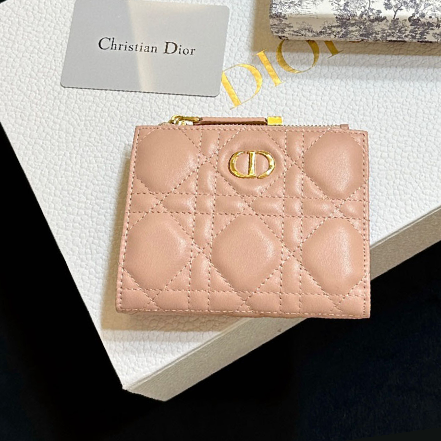 D Inspired Caro Dahlia Wallet-Pink Leather Wallet - Gorchic - $55.99