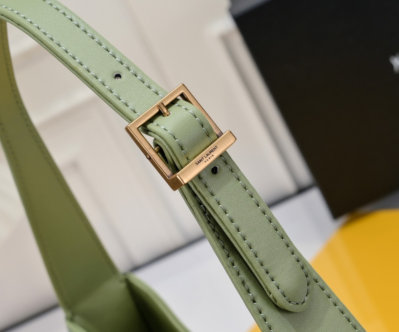 Lady Designer Fashion Le 5 à 7 Hobo Bag Leather-Green - Bag - Gorchic - $121.99