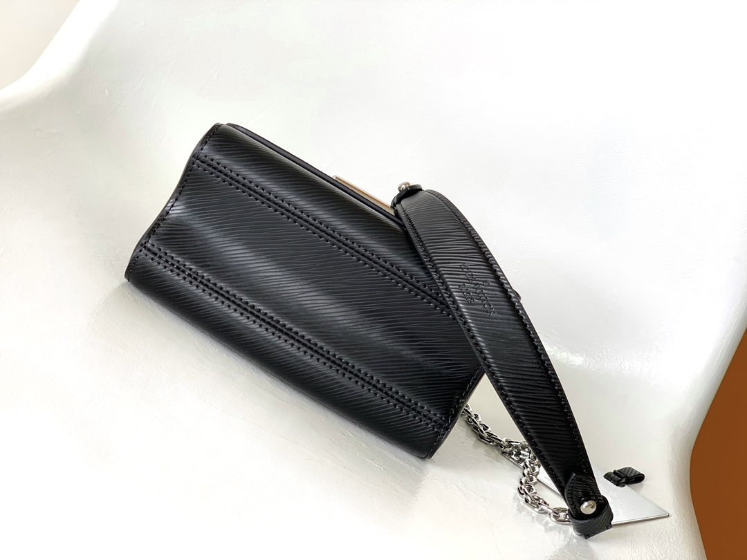 Designer Monogram Twist MM Bag - Gorchic - $148.99