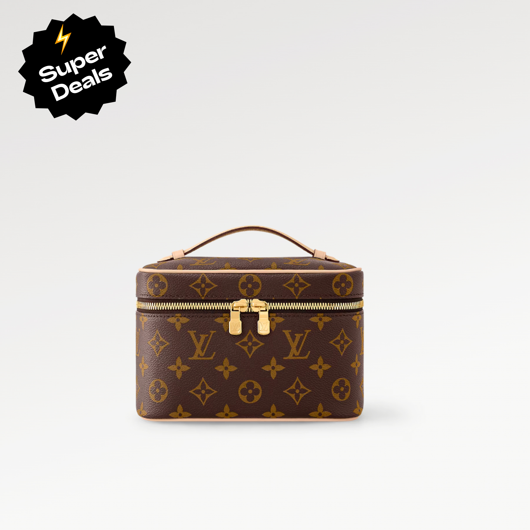 Designer Monogram Monogram Nice Nano Brown - Bag - Gorchic - $108.99