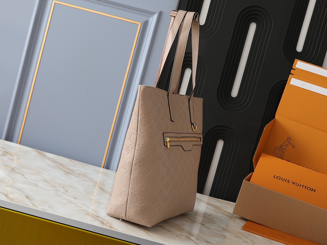 Designer Monogram Helmet Bag - Grey Bag - Gorchic - $139.99