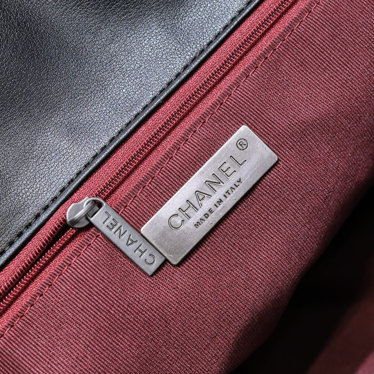 CC Inspired Calfskin Quilted Large CC Inspired 19 Flap Black - Bag - Gorchic - $131.99