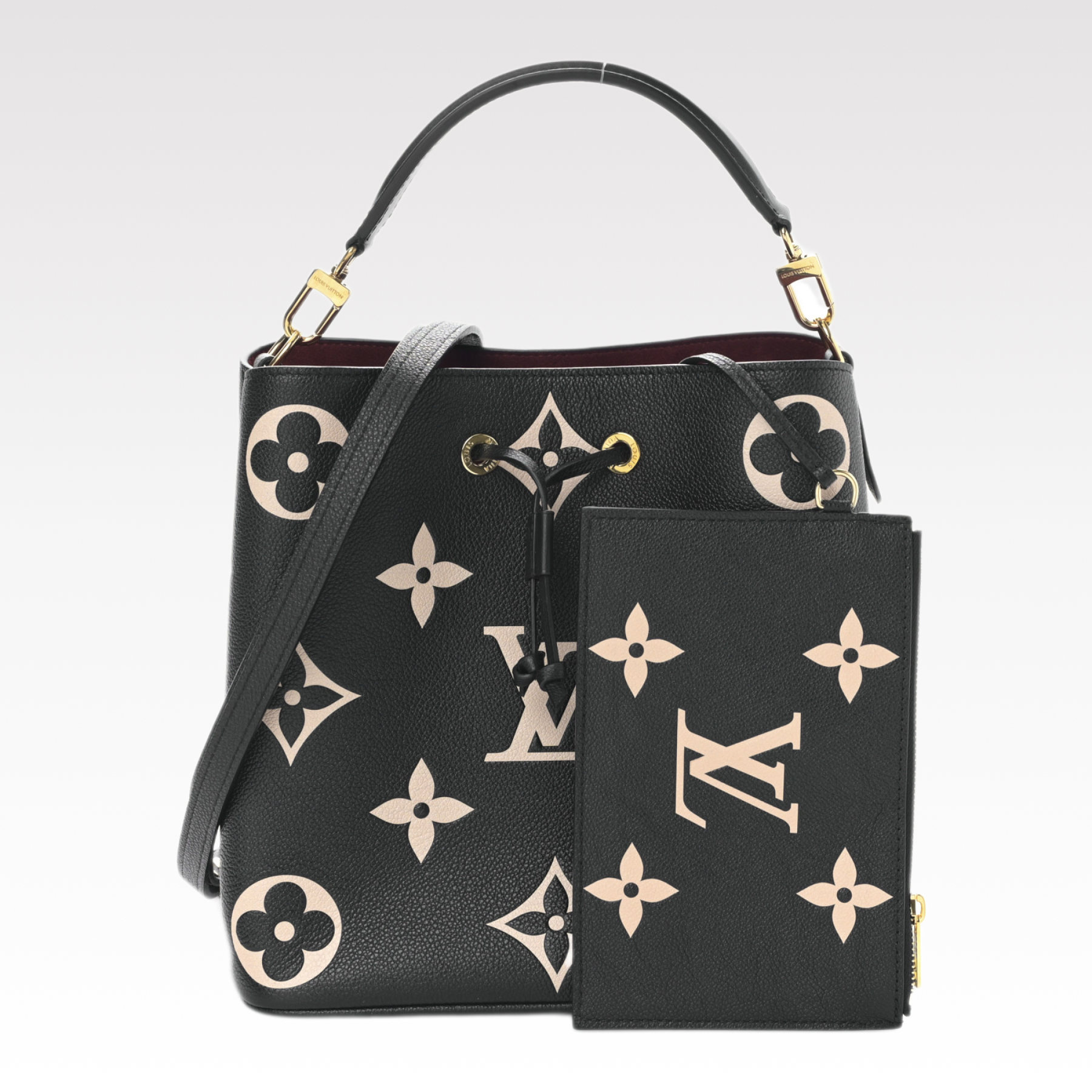 Designer Monogram  NeoNoe MM Bucket Bag - Gorchic - $121.99