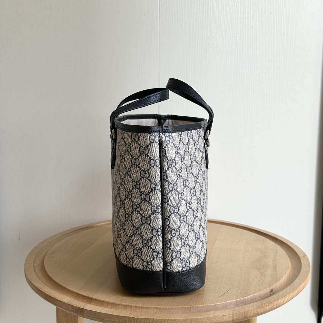 Double-G Ophidia Large Tote Bag -  Black Bag - Gorchic - $135.99