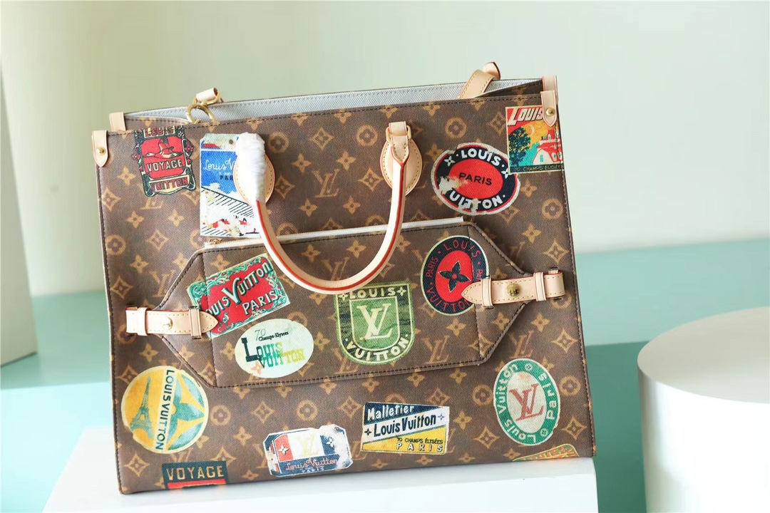 Designer Monogram Canvas Onthego Voyage GM - Bag - Gorchic - $138.99