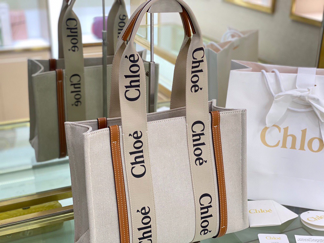 chleo Woody tote bag Medium Size - Bag - Gorchic - $125.99