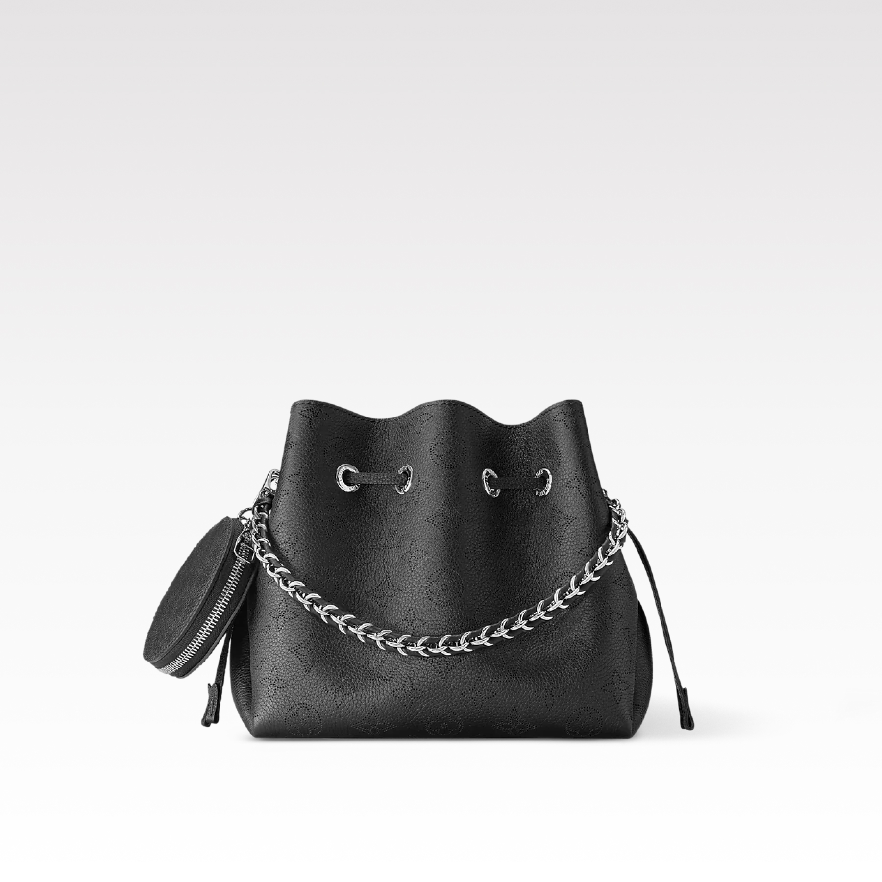 Designer Monogram Bella Black Bag - Gorchic - $130.99