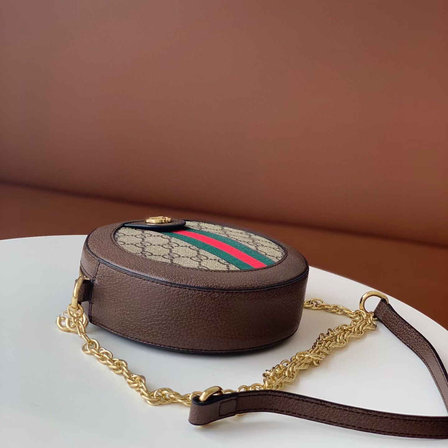 Double-G GG Ophidia Mini Round Shoulder Bag - Gorchic - $124.99