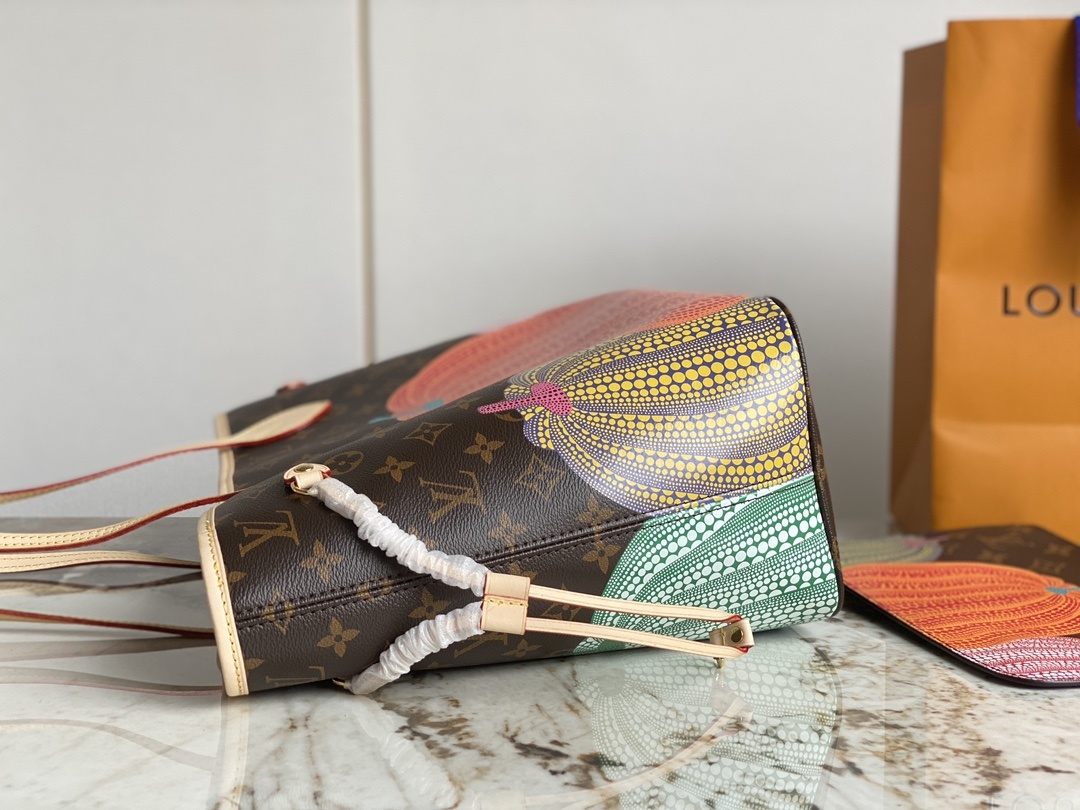 Designer Monogram  x YK Neverfull MM Medium Handbag - Gorchic - $136.99