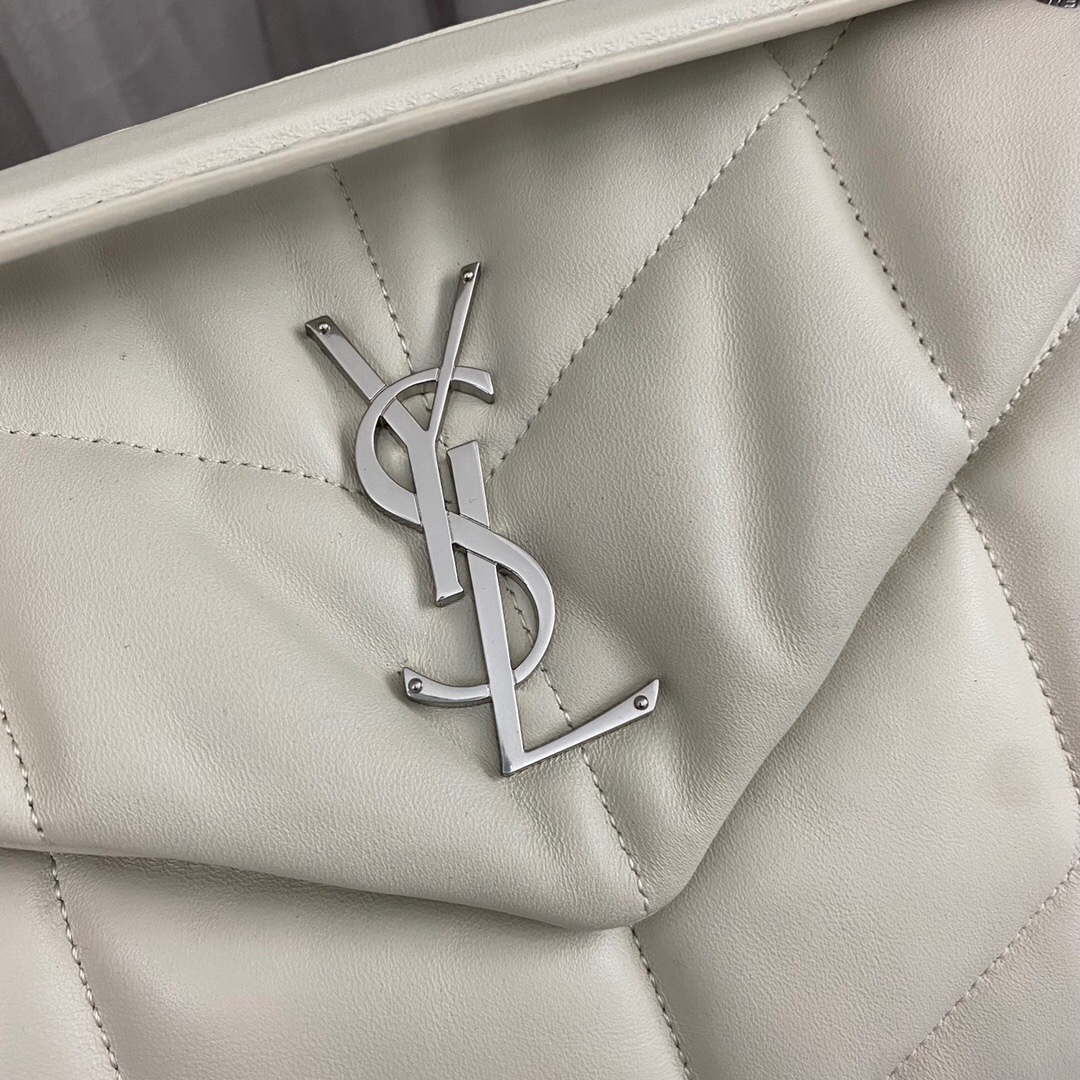 Lady Designer Loulou Puffer Small Quilted Leather Shoulder Bag - Gorchic - $183.99