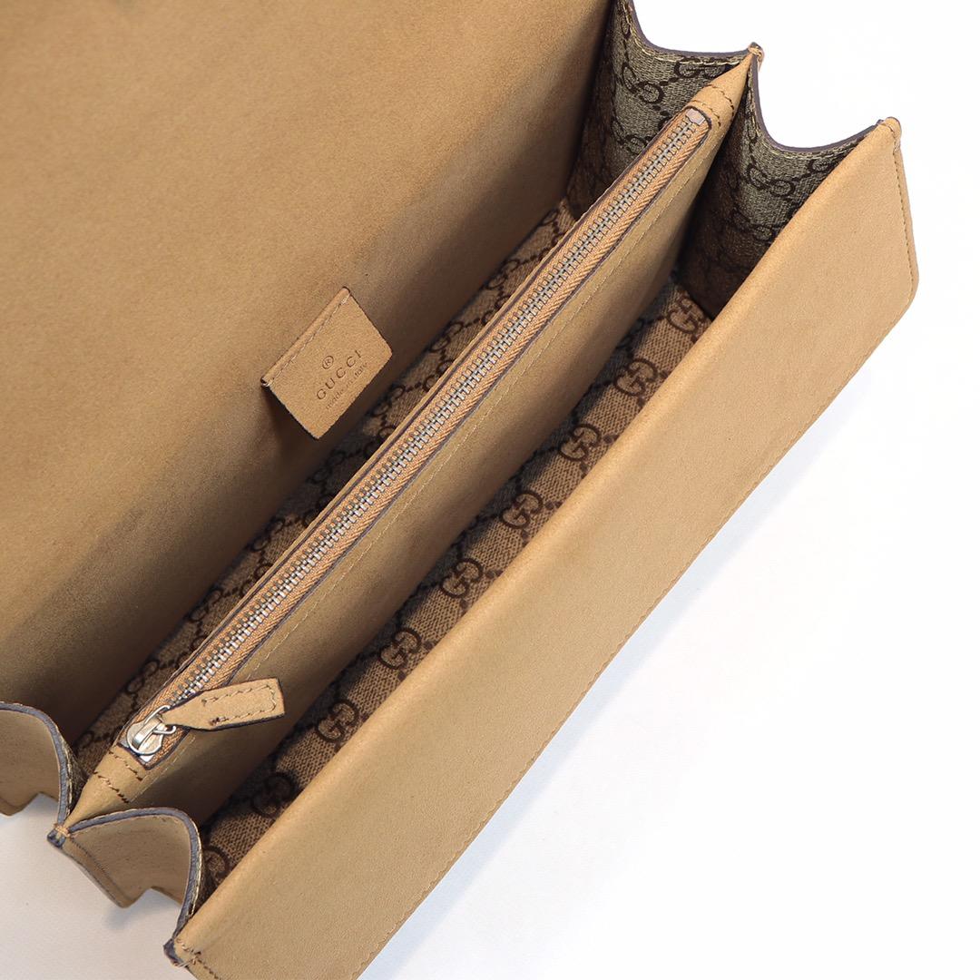 Double-G DIONYSUS GG Shoulder Bag With Beige - Bag - Gorchic - $106.99